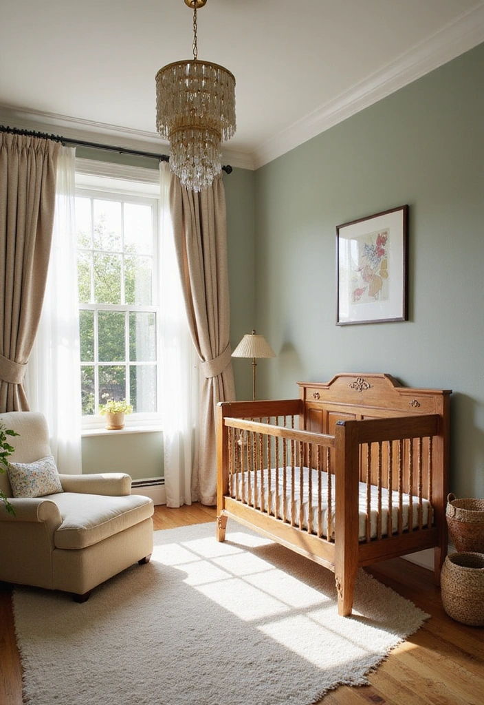 15 Modern Baby Nursery Ideas That'll Make You Say 'I Wish I Had One!' - 15. Timeless Traditional with a Twist