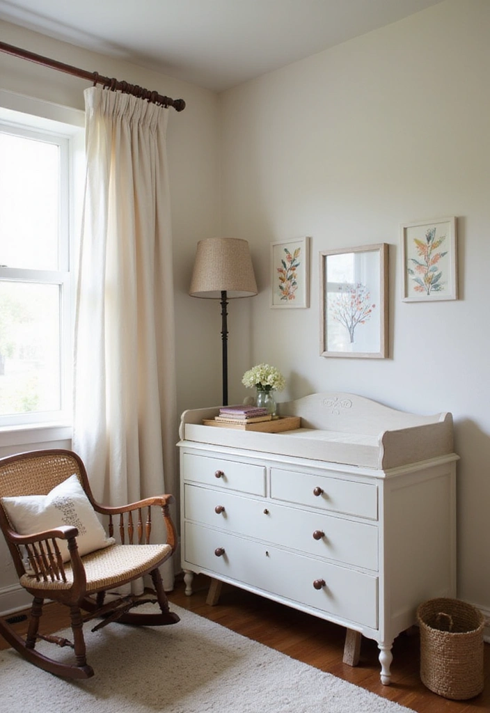 15 Modern Baby Nursery Ideas That'll Make You Say 'I Wish I Had One!' - 4. Vintage Charm Meets Modern Design